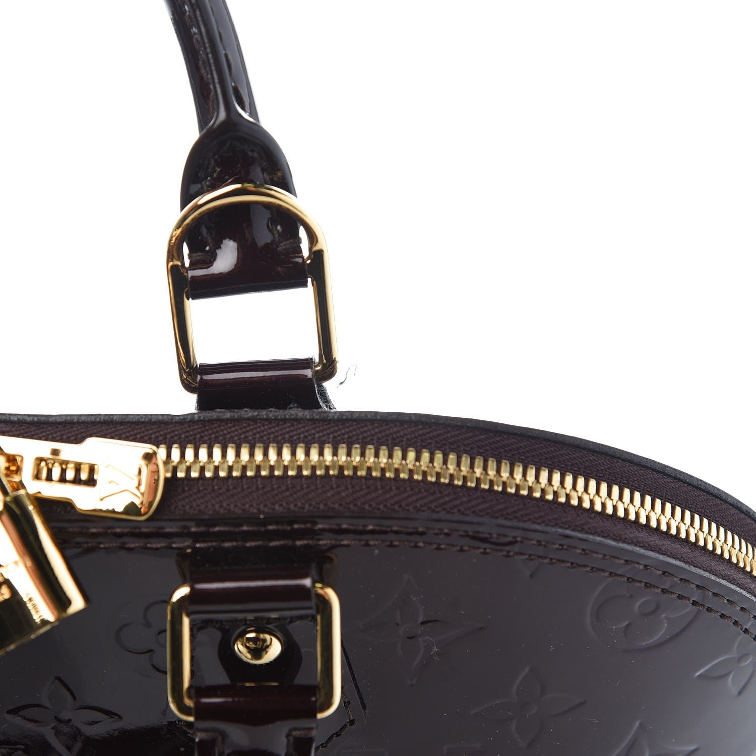 Louis Vuitton Vernis Alma PM Amarante 10 of 10
