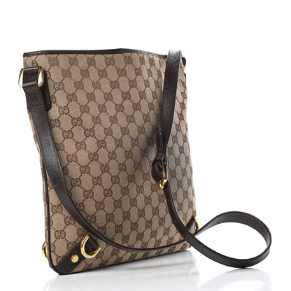 Gucci Monogram Abbey Messenger Bag Dark Brown 3 of 11