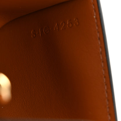 Celine Canvas Triomphe Compact Triomphe Wallet With Coin Purse Tan 9 of 11