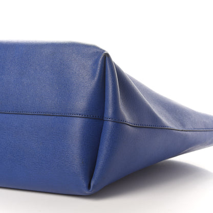 Fendi Vitello Elite Cuoio Monster Buggies Medium Roll Tote Blue Neon Black Multicolor Rosso Scuro 9 of 15
