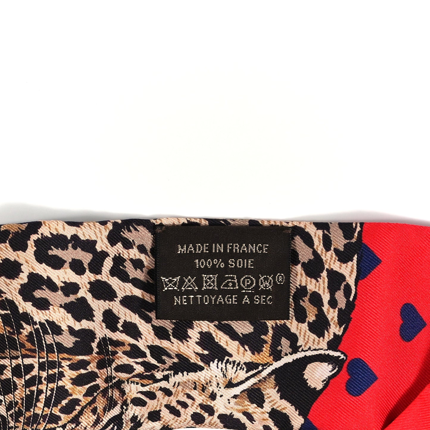 Silk Jungle Love Love Twilly Rouge Marine Fauve
