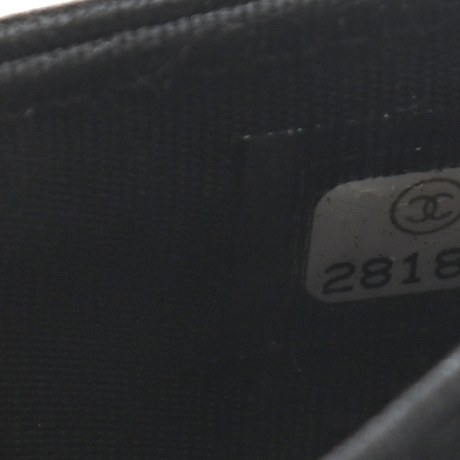 Chanel Lambskin Quilted CC Chic Flap Card Holder Black Gold 14 of 22