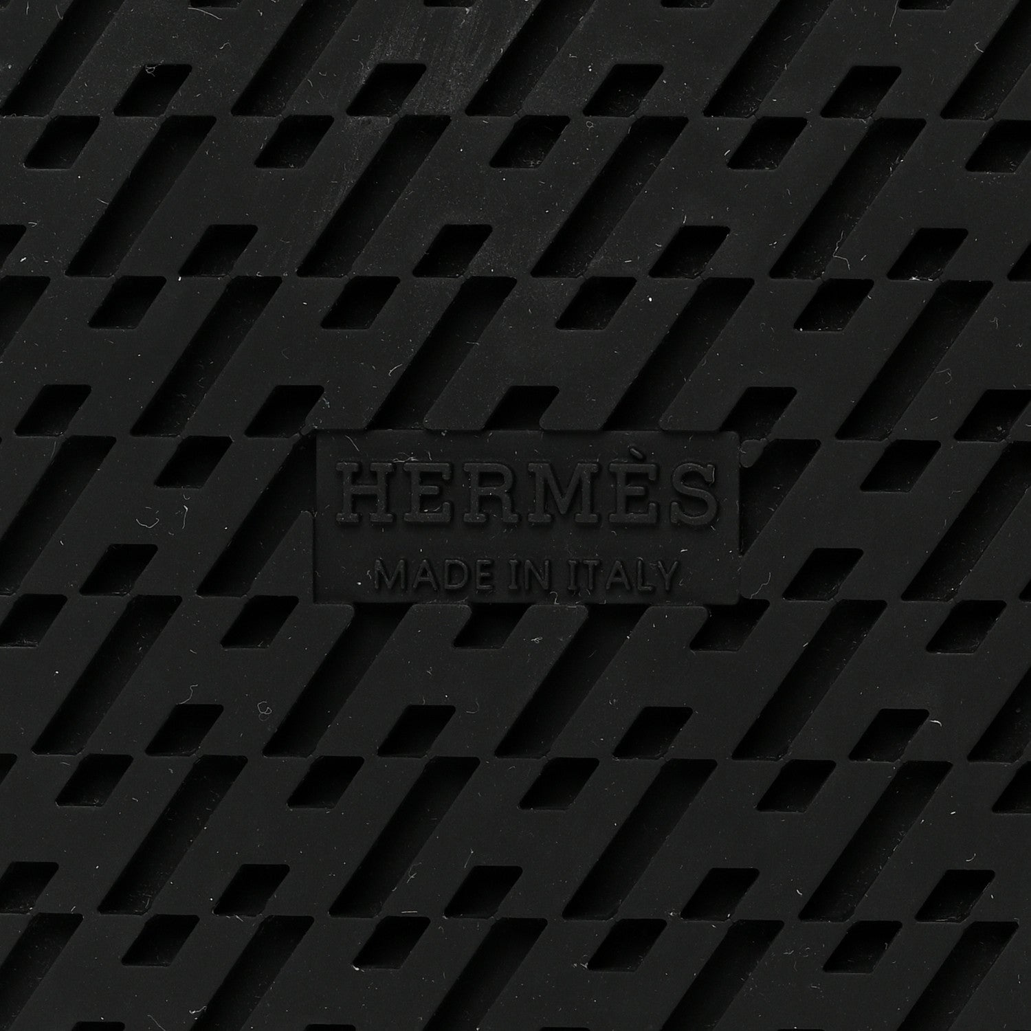 Hermes Nappa Extra Sandals 38 Black 6 of 9