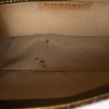 Chanel Cracked Metallic Calfskin Quilted Medium Boy Flap Gold 11 of 11