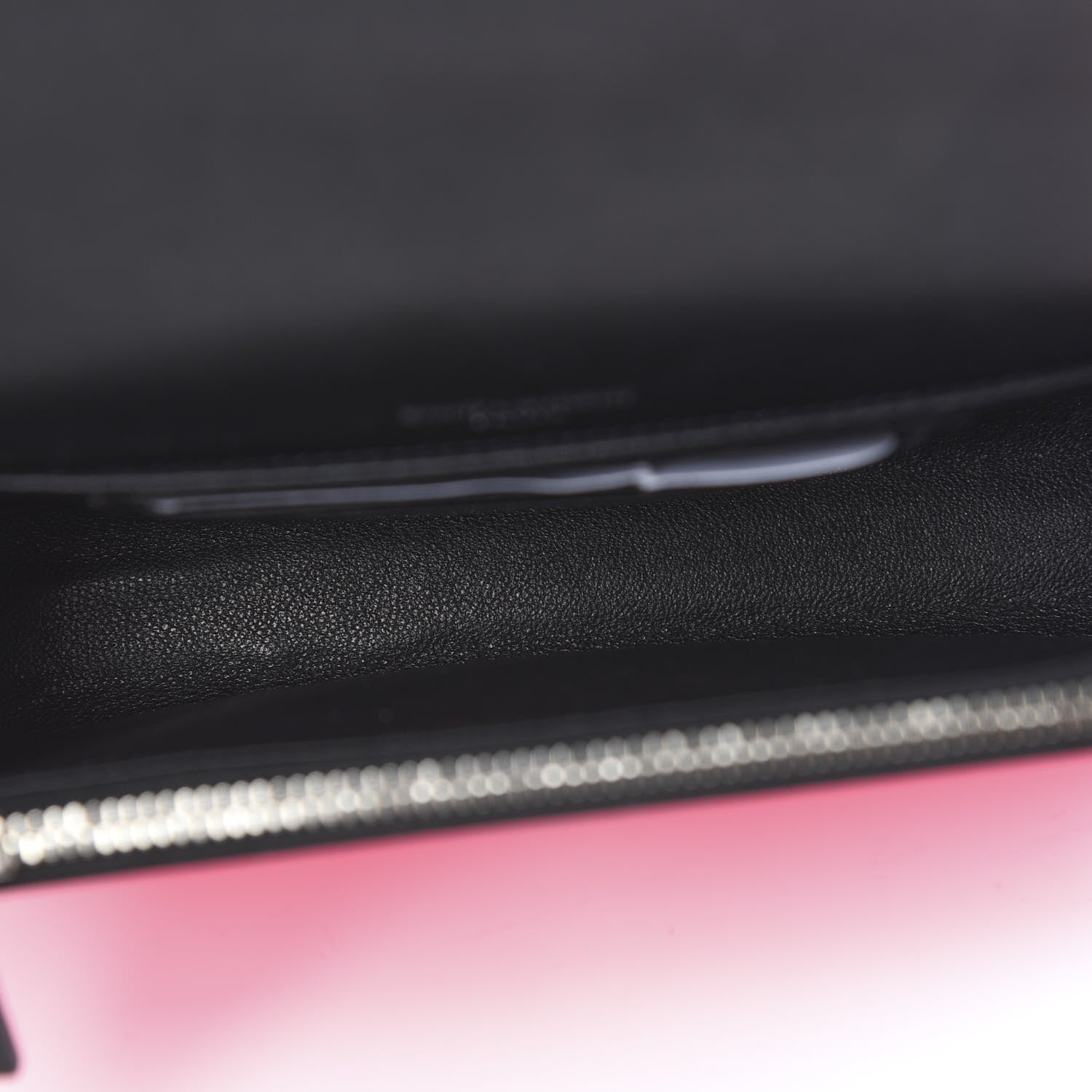 Saint Laurent Grain De Poudre Monogram Kate Belt Bag Neon Pink 4 of 9