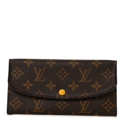 Louis Vuitton Monogram Emilie Wallet Jonquille 1 of 8