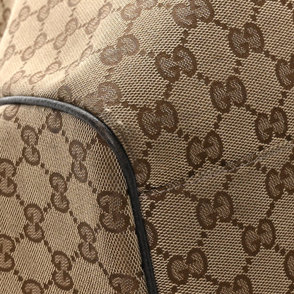 Gucci Monogram Large Sukey Tote Dark Brown 10 of 15