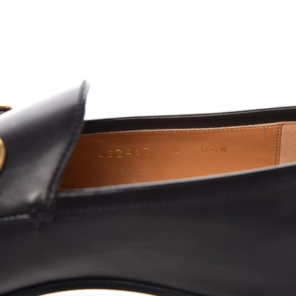 Gucci Calfskin Horsebit Mens Jordaan Loafers 8 Black 8 of 9