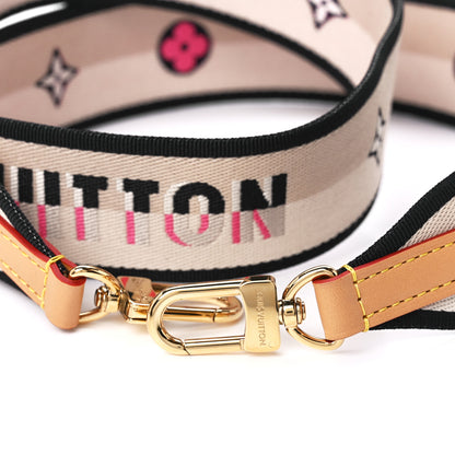 Louis Vuitton Jacquard Diane Shoulder Strap Black 4 of 4