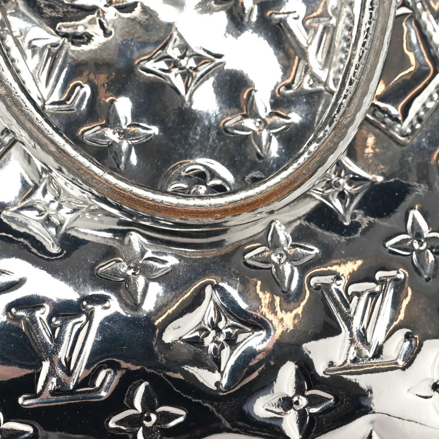 Monogram Miroir Speedy 35 Silver