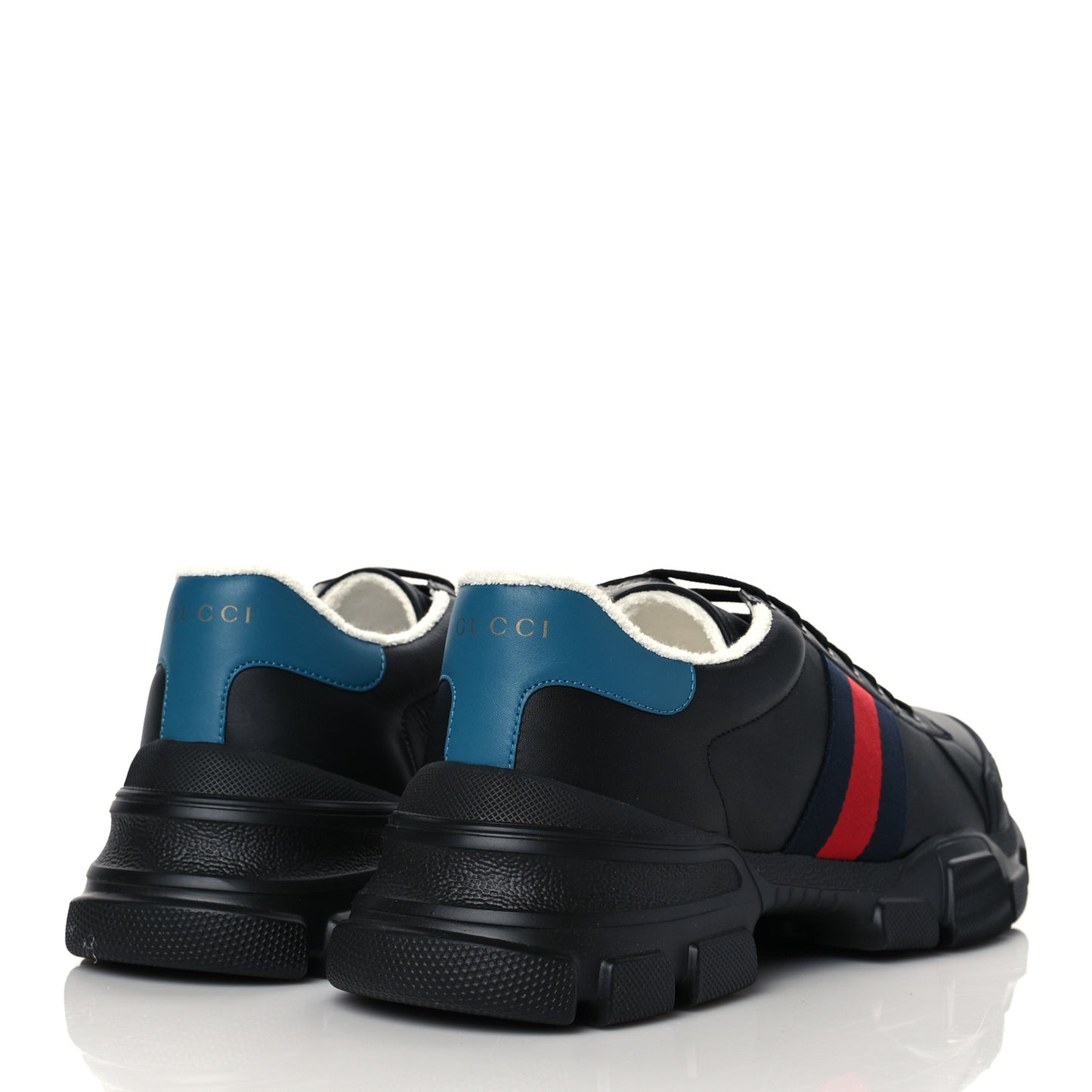 Calfskin Web Mens Nathan Sneakers 10.5 Black