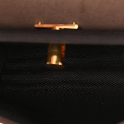 Hermes Military Toile Vache Hunter Herbag Zip Retourne 20 Ebene 5 of 11