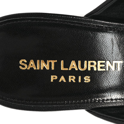 Saint Laurent Calfskin LouLou Mules 39 Black 8 of 11