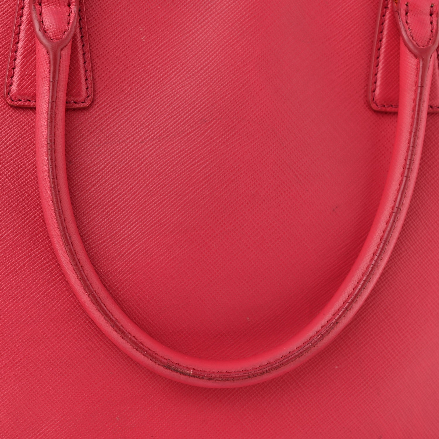 Prada Saffiano Medium Galleria Double Zip Tote Peonia 14 of 15