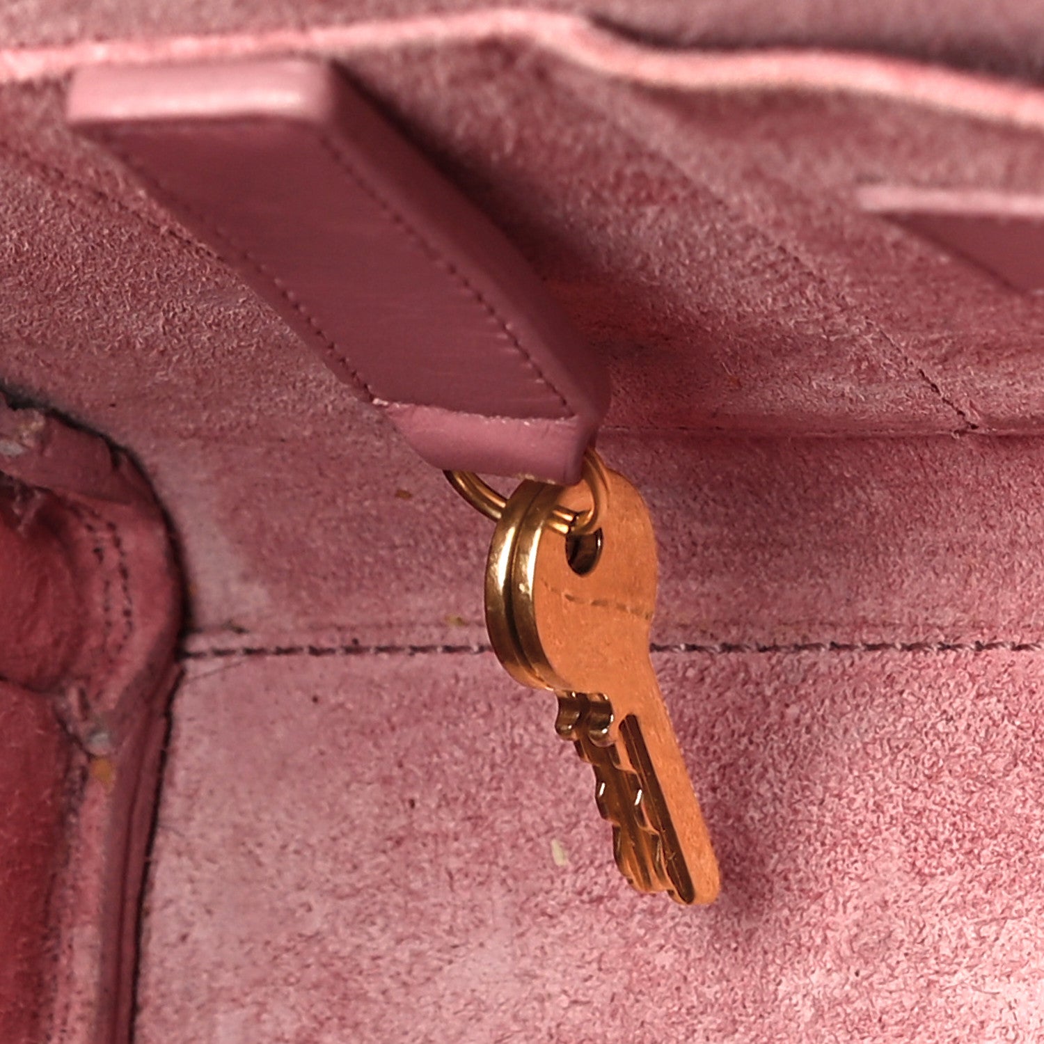 Saint Laurent Calfskin Nano Sac De Jour Rose Dark 21 of 29
