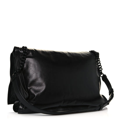 Salvatore Ferragamo Calfskin Medium Viva Bow Shoulder Bag Black 3 of 12