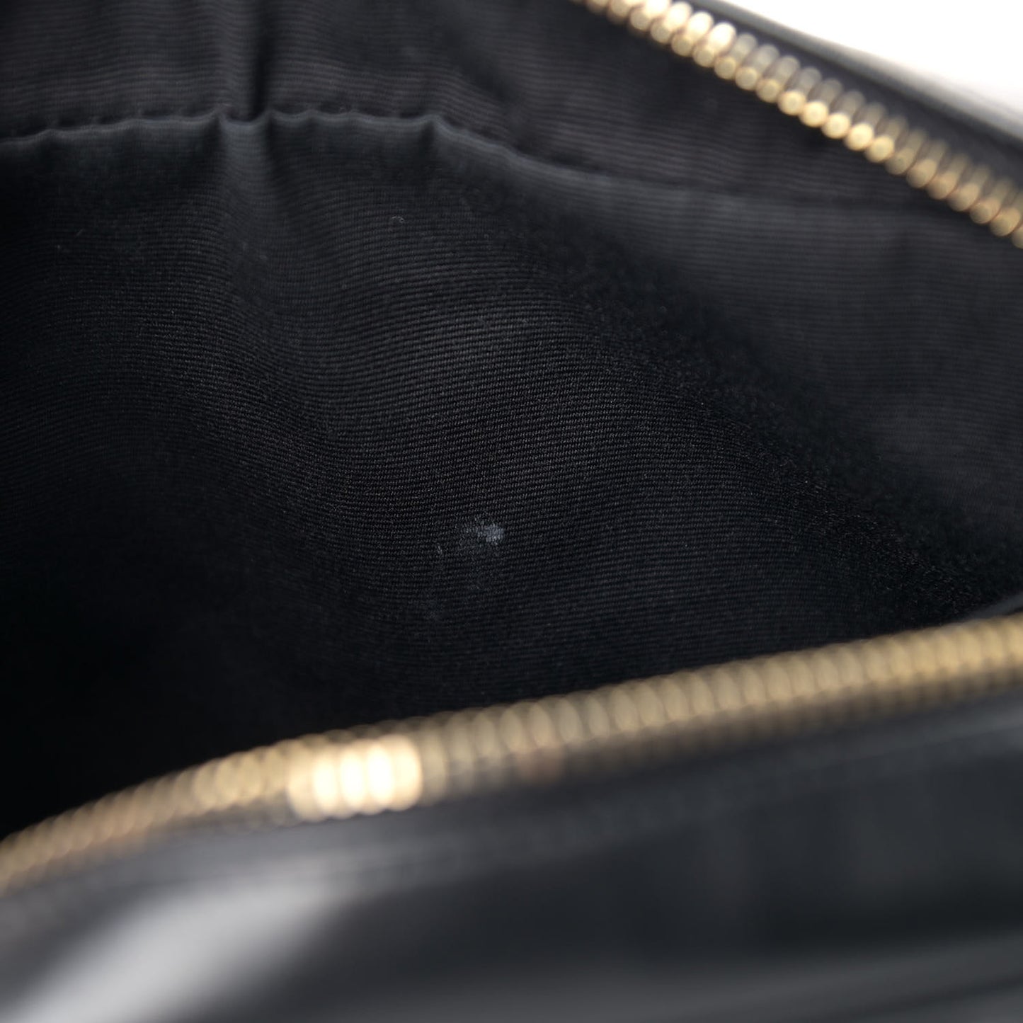 Calfskin Matelasse Monogram Lou Camera Bag Black