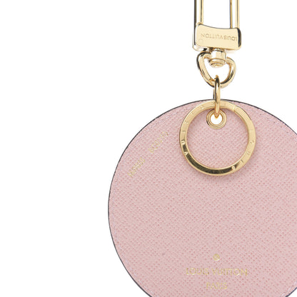 Louis Vuitton Monogram 2020 Christmas Animation Big Wheel Bag Charm Key Ring Rose Ballerine 3 of 4