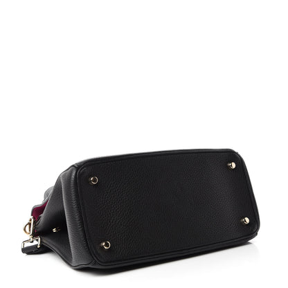 Christian Dior Bullcalf Small Be Dior Flap Black Fraise 4 of 9