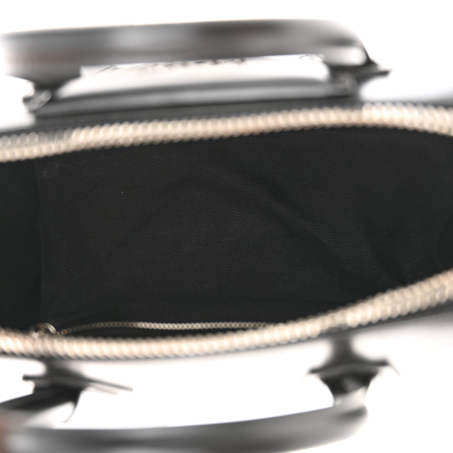 Shiny Lord Calfskin Small Antigona Black