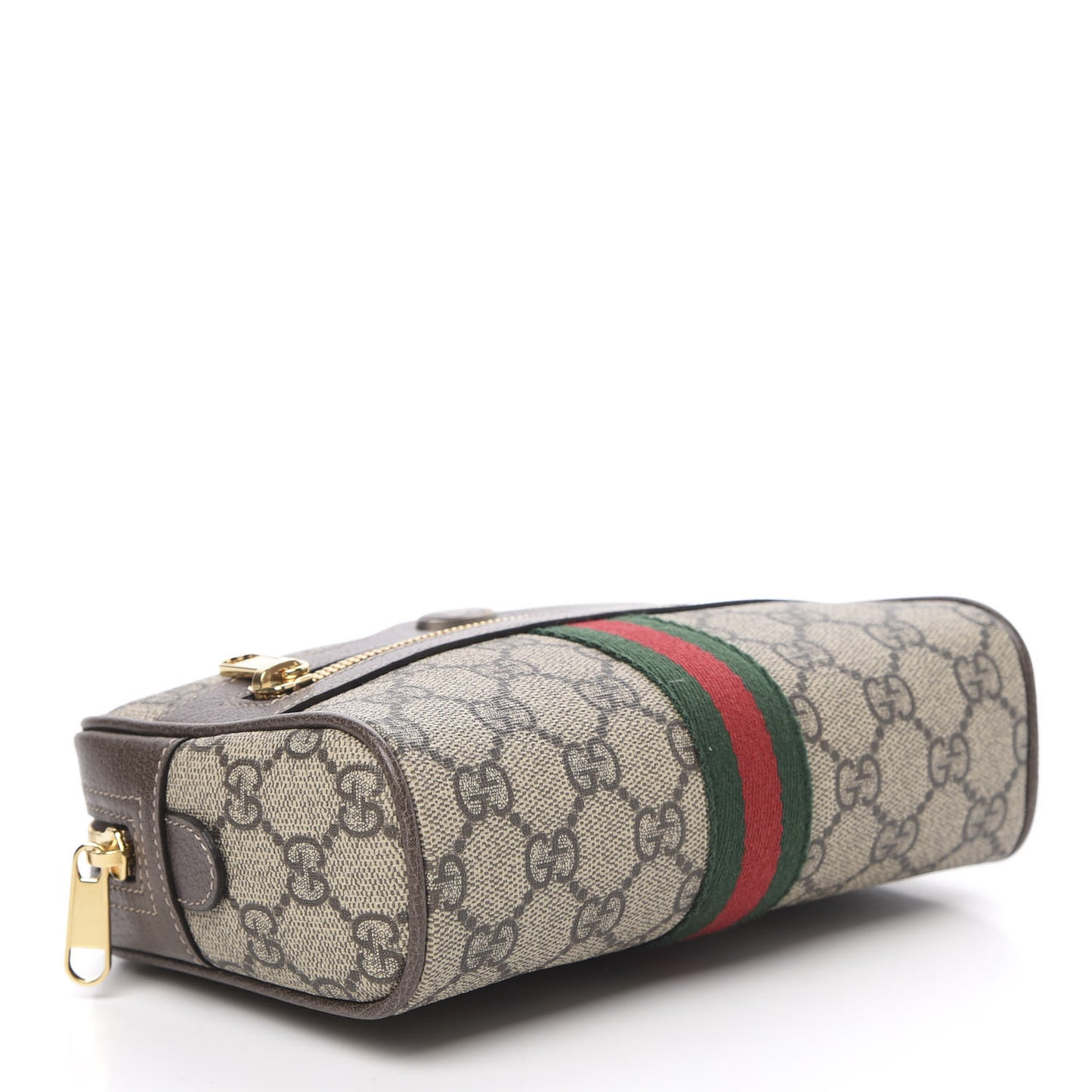 GG Supreme Monogram Small Ophidia Belt Bag 65 26 Dark Brown
