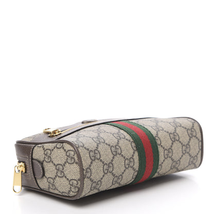 Gucci GG Supreme Monogram Small Ophidia Belt Bag 65 26 Dark Brown 4 of 10