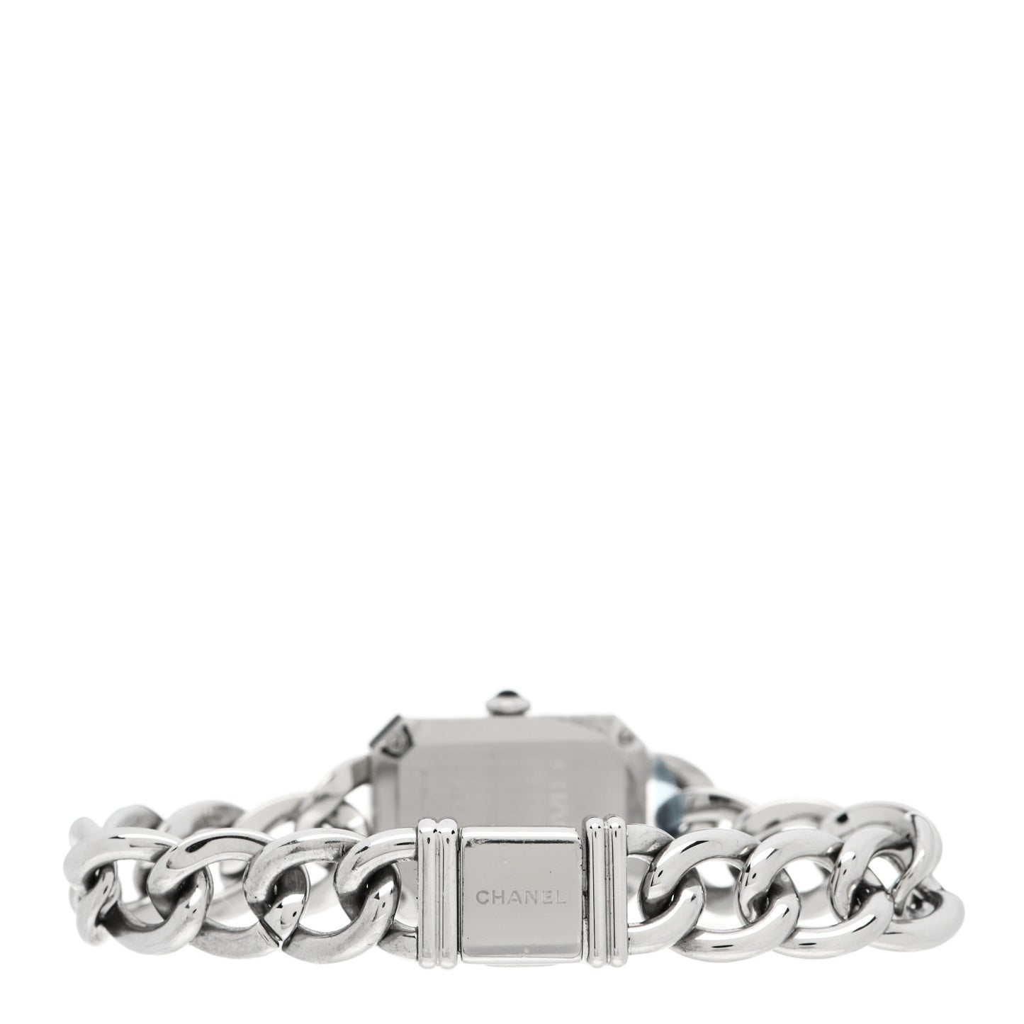 Stainless Steel 20mm Chain Premiere Quartz Watch Black