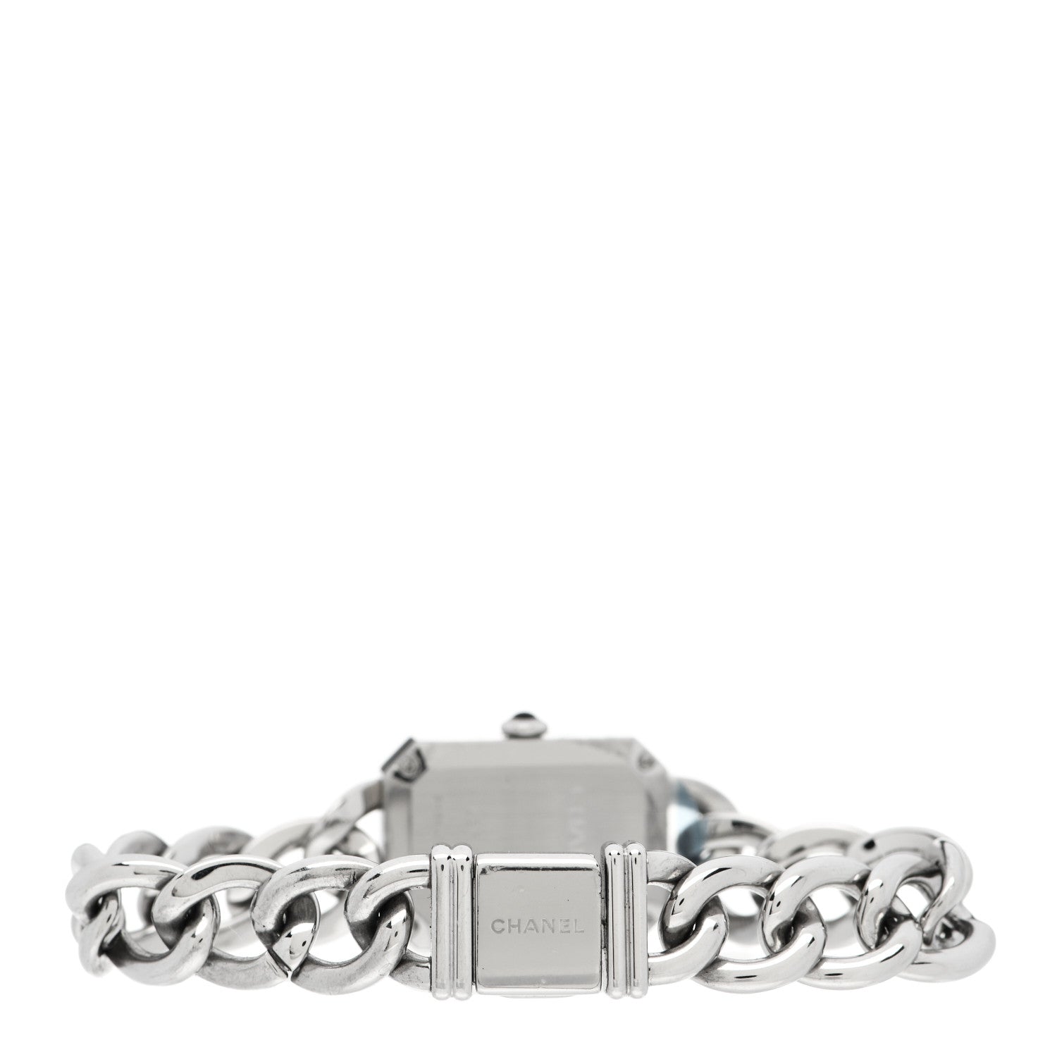 Chanel Stainless Steel 20mm Chain Premiere Quartz Watch Black 3 of 5