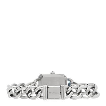 Chanel Stainless Steel 20mm Chain Premiere Quartz Watch Black 3 of 5
