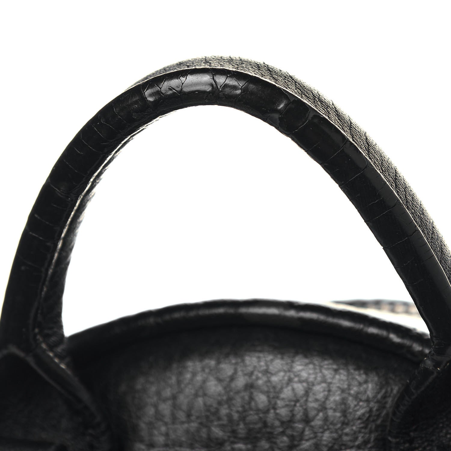 MCM Visetos Side Stud X-Mini Stark Bebe Boo Backpack Black 12 of 12