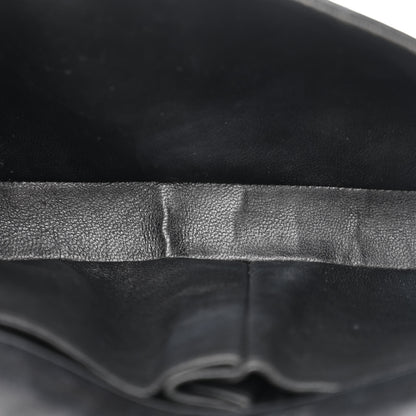 Chanel Patent Quilted East West Chocolate Bar Flap Black 5 of 15