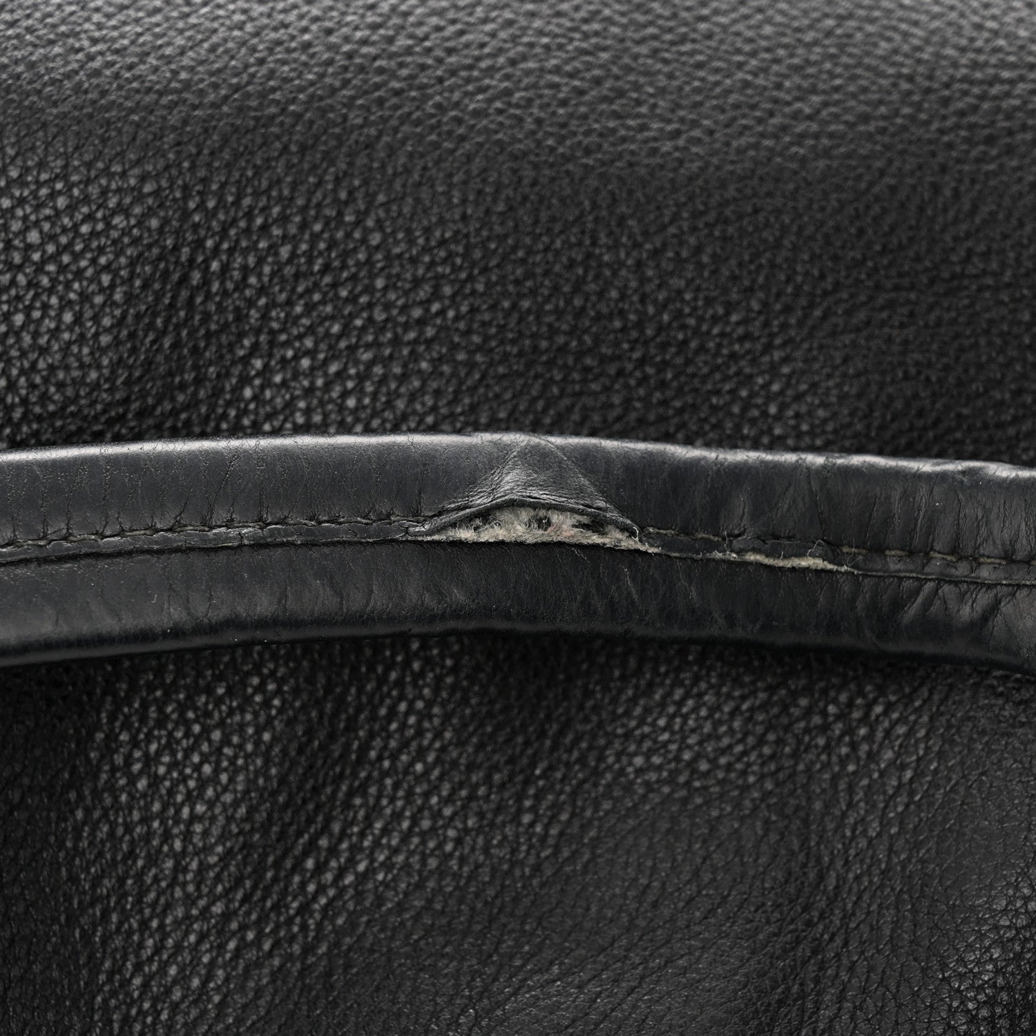 Prada Vitello Daino Embossed Logo Hobo Black 13 of 13