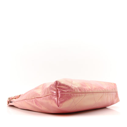 Chanel Metallic Shaded Calfskin Quilted Chanel 22 Pink 5 of 11