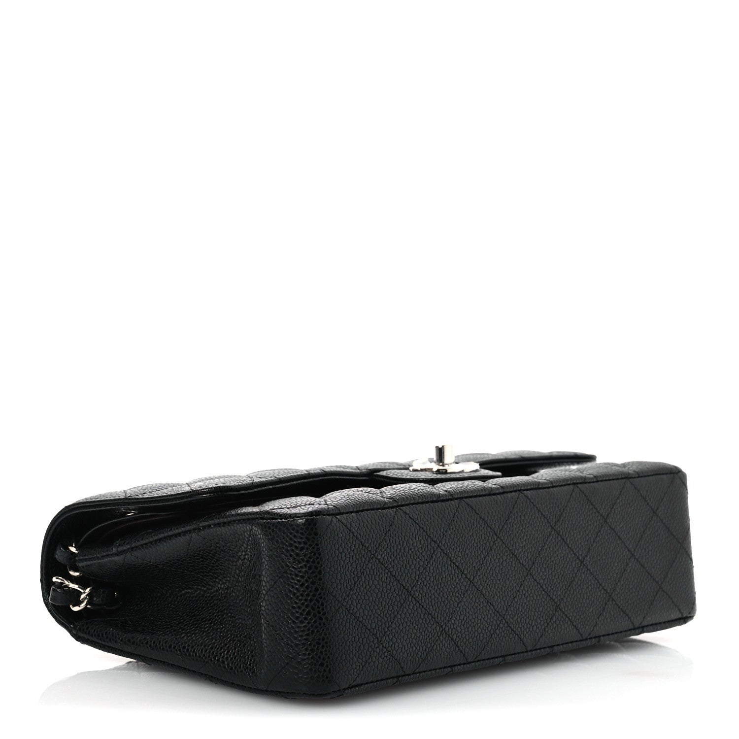 Chanel Caviar Quilted Medium Double Flap Black 4 of 12