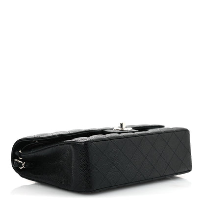 Chanel Caviar Quilted Medium Double Flap Black 4 of 12