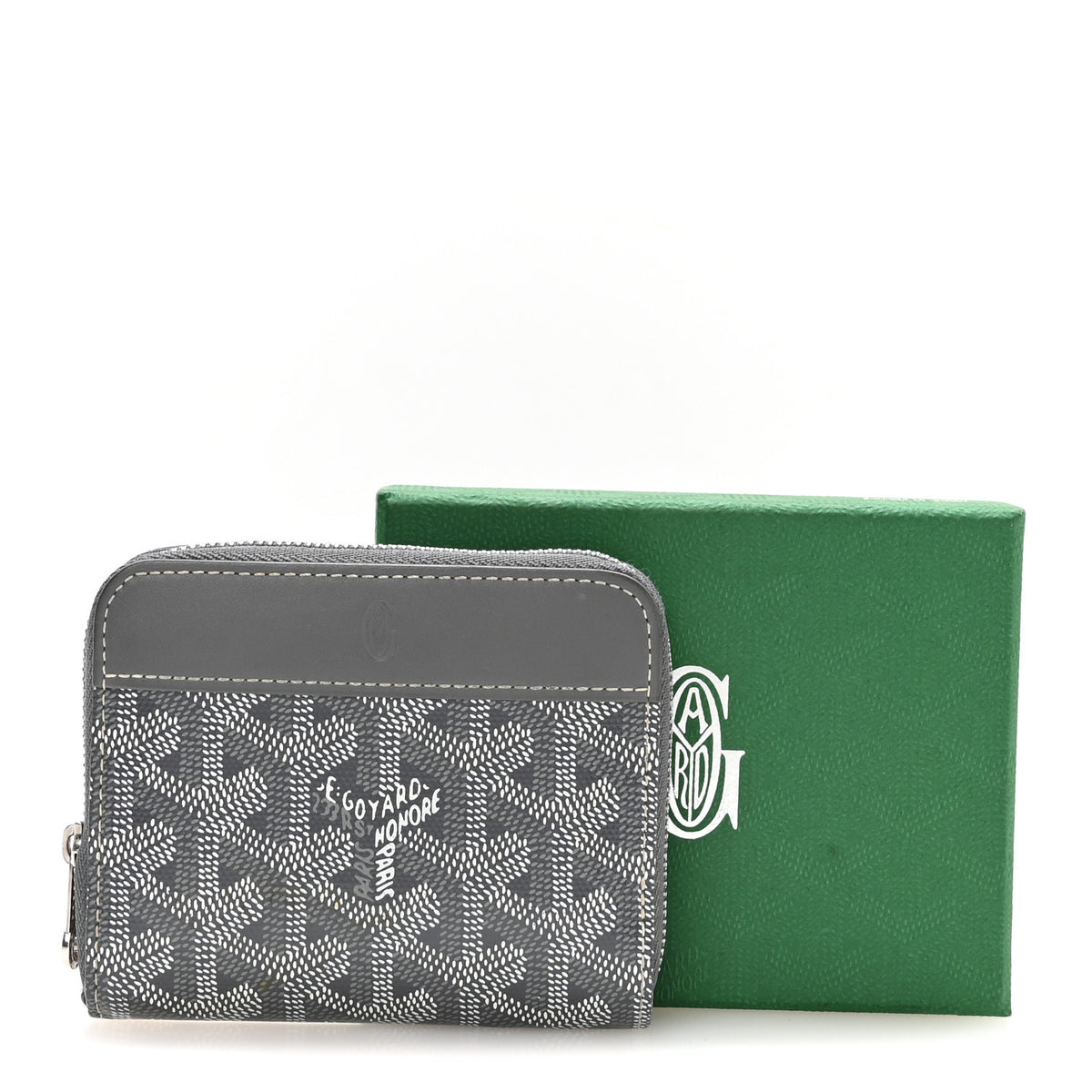 Goyardine Matignon PM Wallet Grey