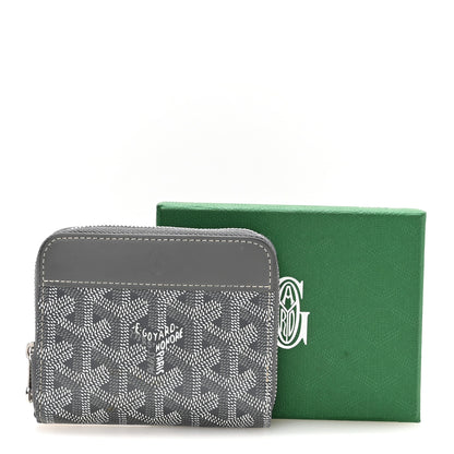 Goyard Goyardine Matignon PM Wallet Grey 8 of 8