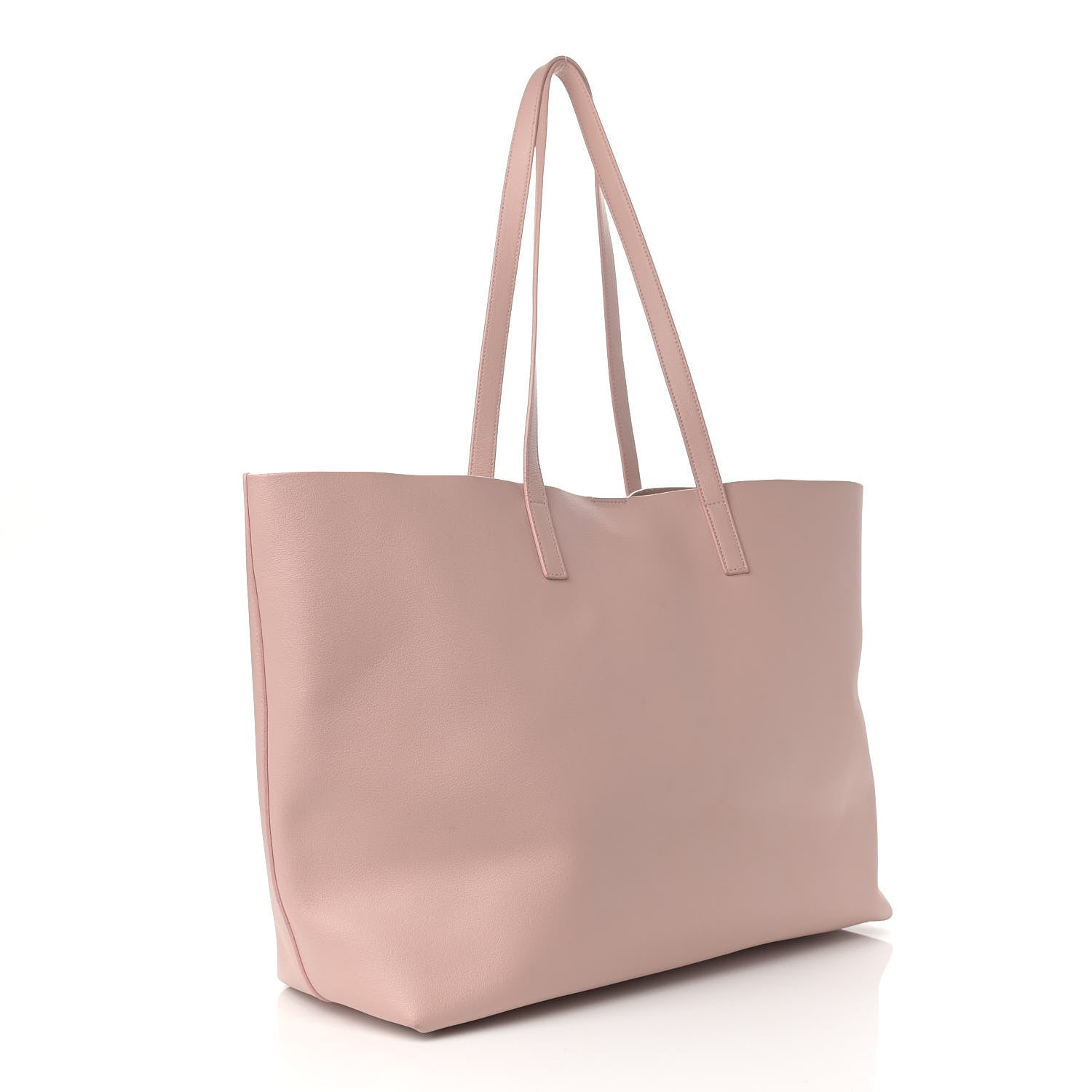Saint Laurent Calfskin Large Shopping Tote Pale Blush 4 of 13