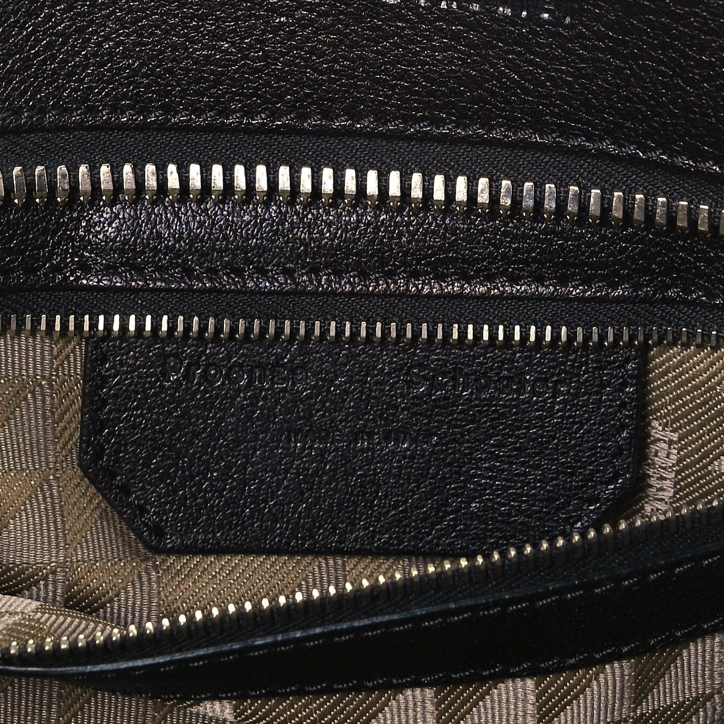 Vacchetta Calfskin Small PS13 Satchel Black