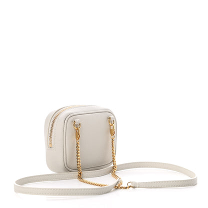 Saint Laurent Grain De Poudre Matelasse Monogram Baby Lou Camera Bag Crema Soft 3 of 11
