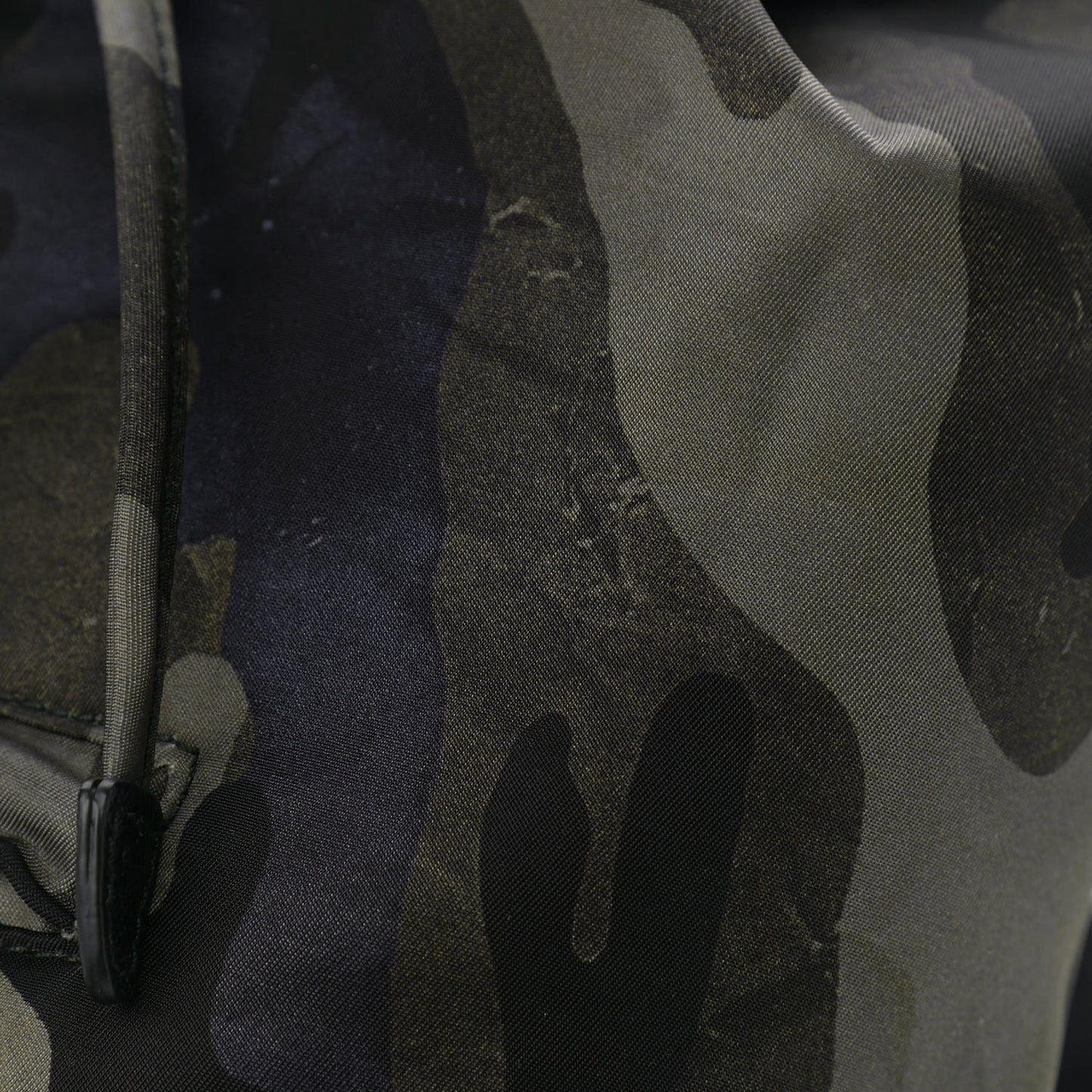 Tessuto Nylon Camouflage Print Backpack Fumo