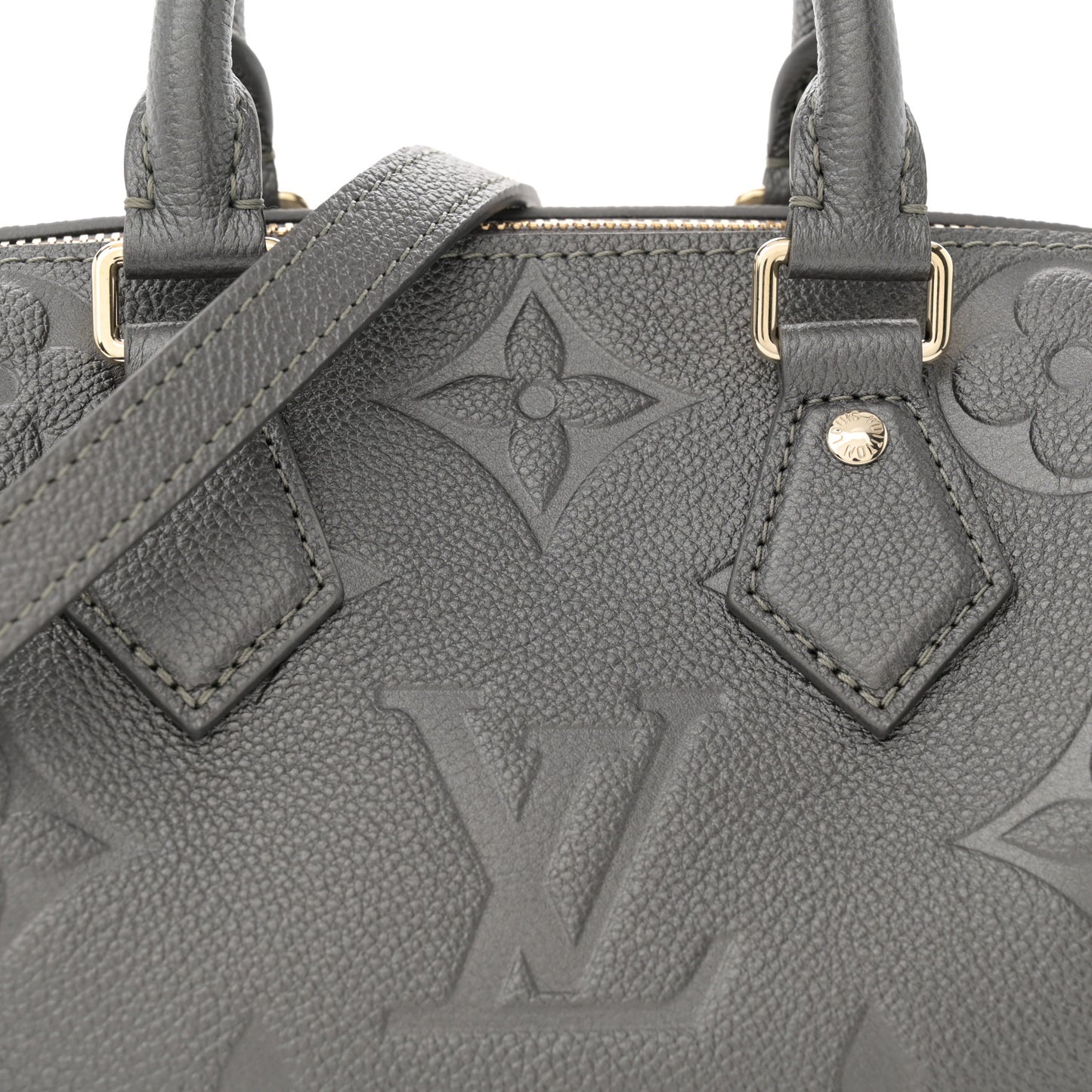 Empreinte Monogram Giant Speedy Bandouliere 20 Gunmetal