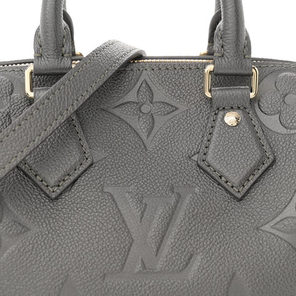 Louis Vuitton Empreinte Monogram Giant Speedy Bandouliere 20 Gunmetal 7 of 9
