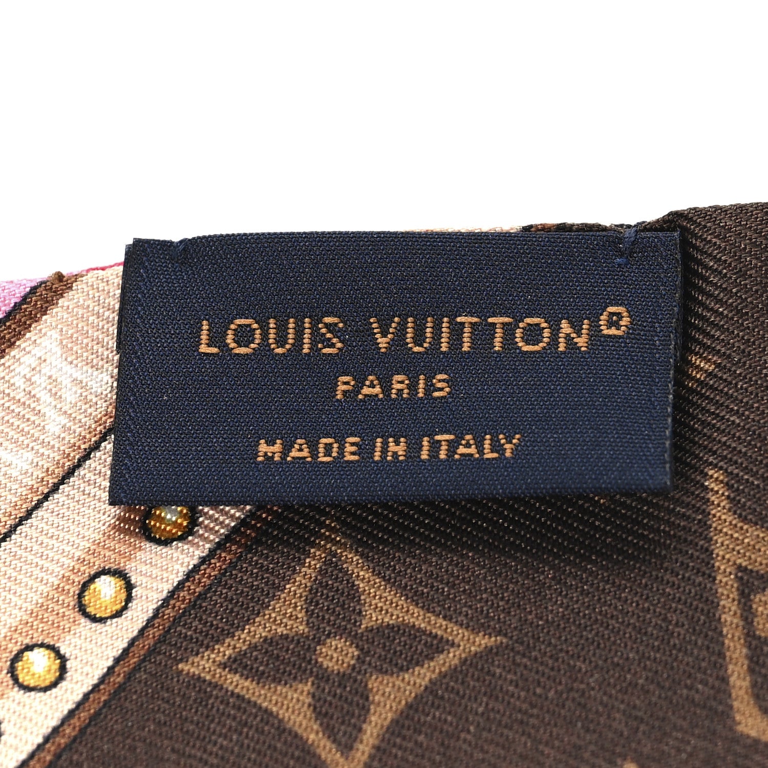 Louis Vuitton Silk Ultimate Monogram BB Bandeau Black 3 of 3