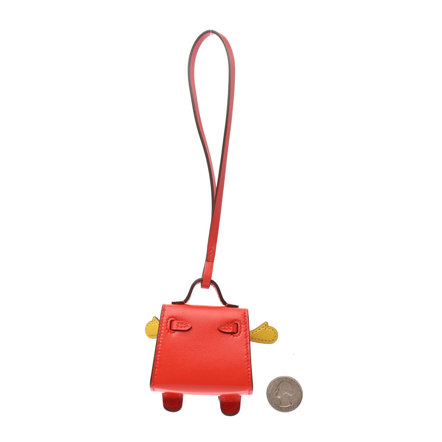 Tadelakt Chevre Mysore Kelly Quelle Idole Bag Charm Capucine Jaune De Naples Vert Vertigo Zanzibar