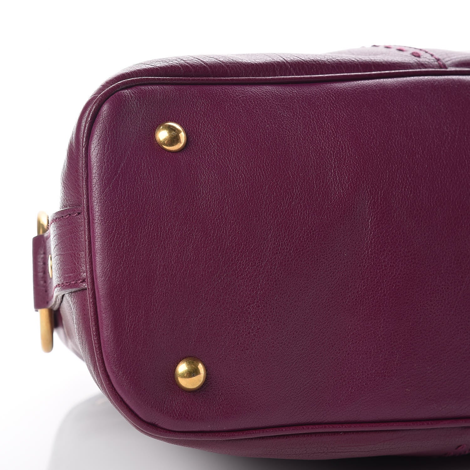 Saint Laurent Calfskin Large Muse Magenta 8 of 9