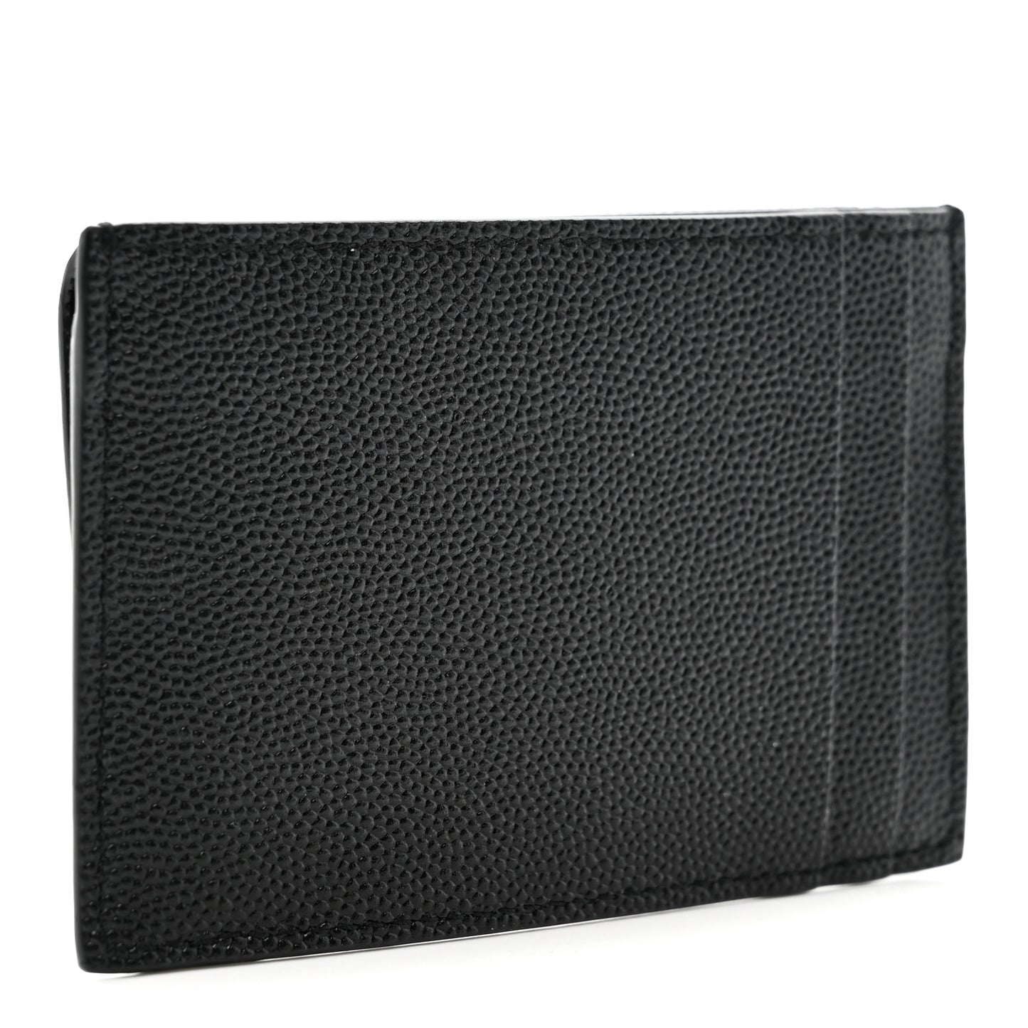 Grain De Poudre Uptown Monogram Card Case Black