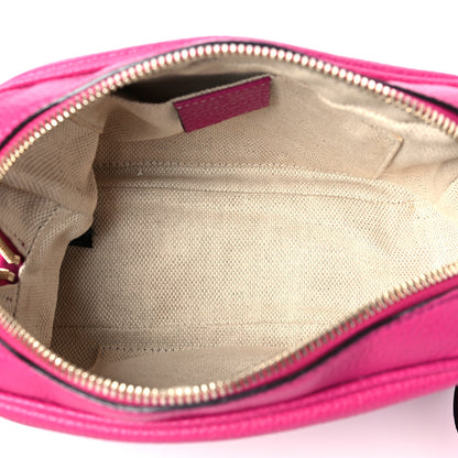 Gucci Cellarius Calfskin Small Soho Disco Bag Bright Bouganville 5 of 8