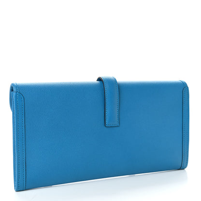 Hermes Chevre Chandra Jige Elan 29 Bleu Zanzibar 2 of 4