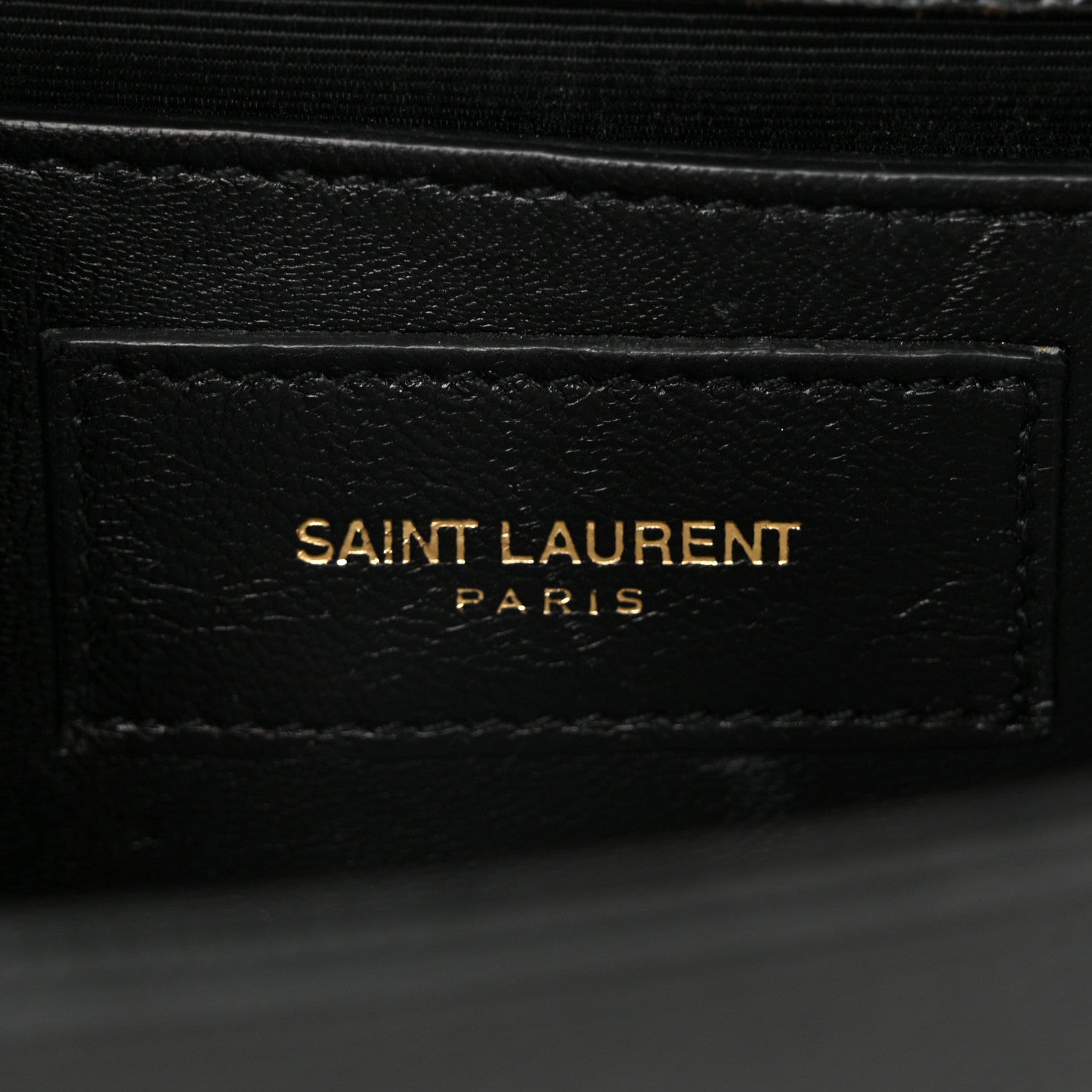 Saint Laurent Grain De Poudre Small Monogram Kate Satchel Black 6 of 11